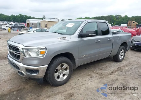 2021 Ram 1500 Big Horn 4X4 6'4 Box from USA, damaged, VIN 1C6SRFBT1MN727401